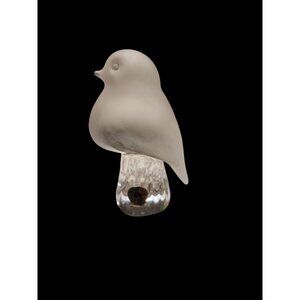 Reijmyre Sweden Art Glass Bird Figurine